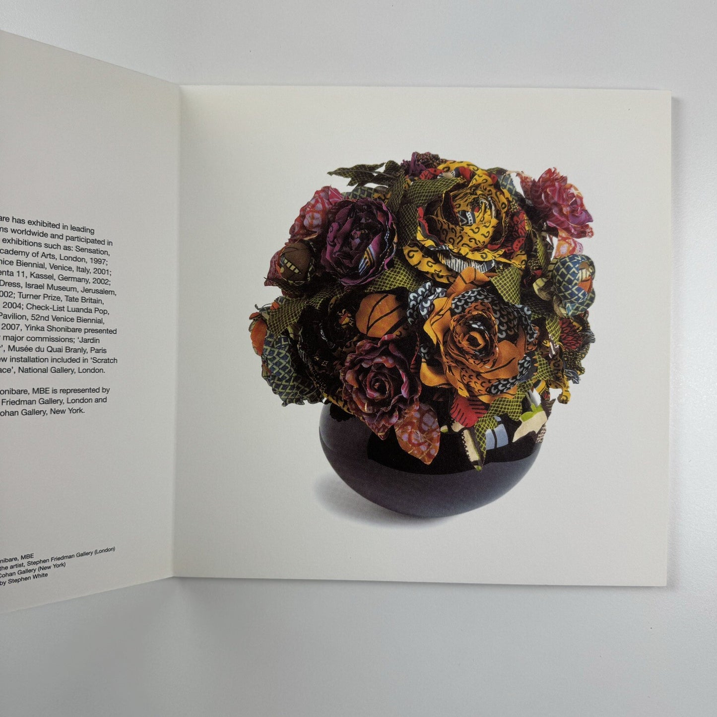 Israel Museum Jerusalem annual edition 2007 | Yinka Shonibare / Culture flower
