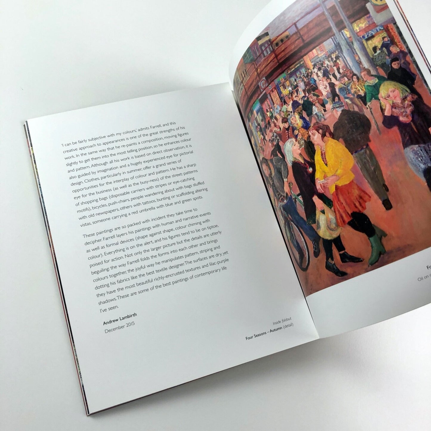 Anthony Farrell. The High Street. Paintings, 2016 | Art Space Gallery catalogue