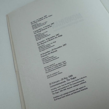 Mondrian from figurations to abstraction by Herbert Henkels 1988