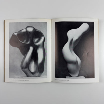 Jean Arp sculpture, reliefs, paintings, collages, tapestries Arts Council 1962
