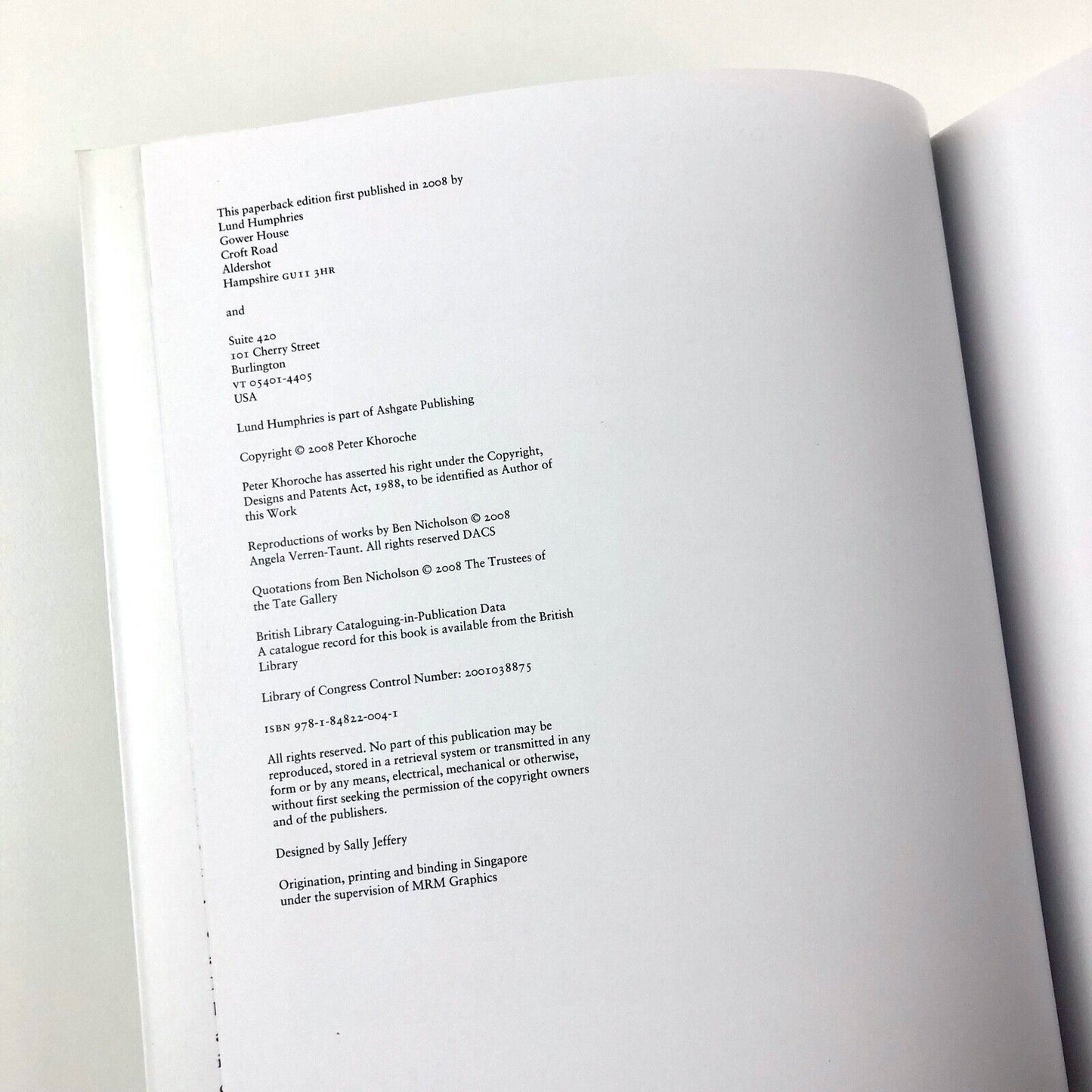 Ben Nicholson – Drawings and Painted Reliefs, by Peter Khoroche | Lund Humphries, 2008