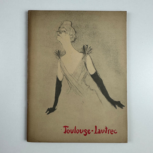 Toulouse-Lautrec collection Ludwig Charell Arts Council, 1951 | typed review by Hugo van de Perre and another press clipping