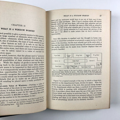 Handbook of Window Display, William Nelson Taft | 1st Edition 2nd Impression, McGraw-Hill Book Company, New York, 1926