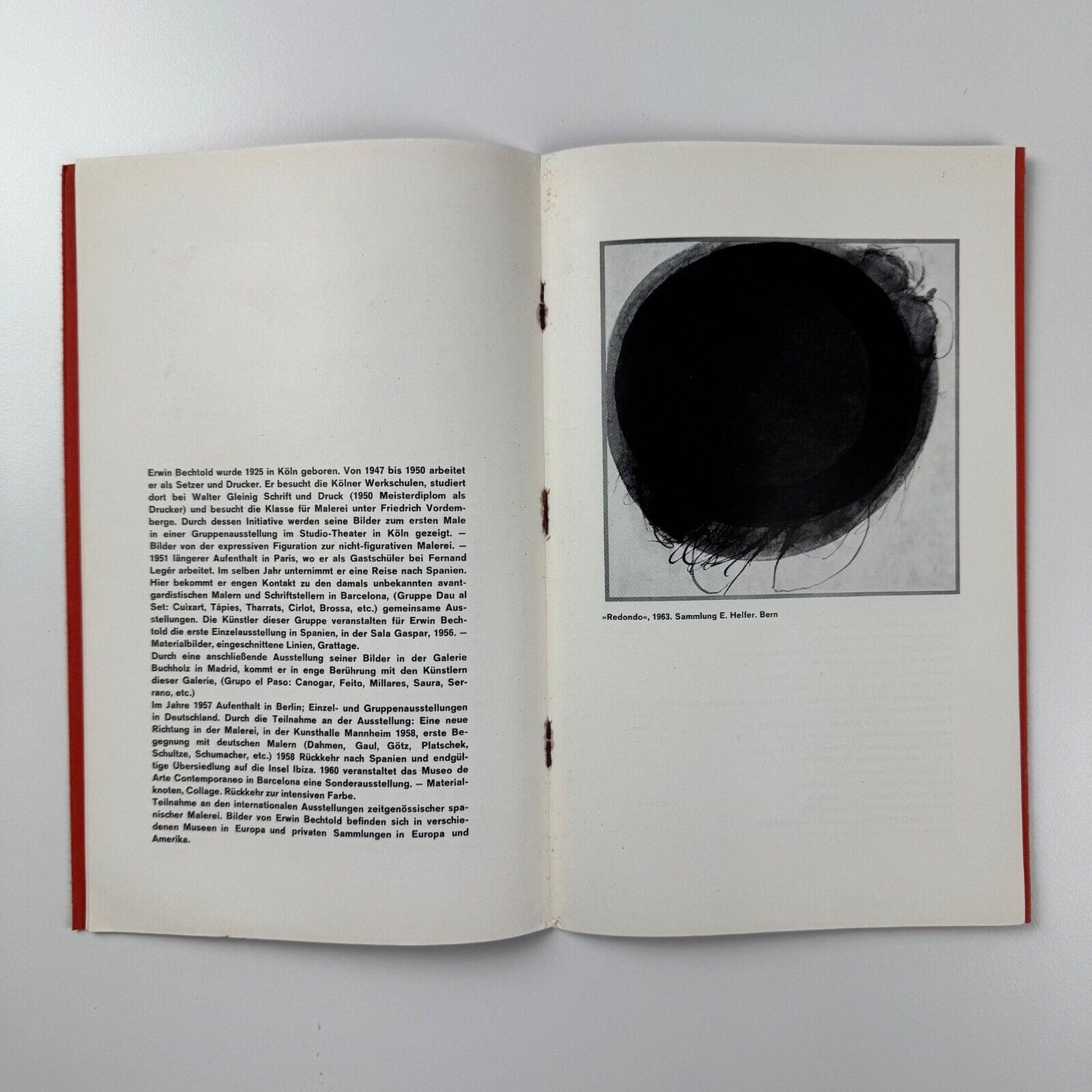 Erwin Bechtold. Gemälde und Graphik 1962-1964 | Kölnischer Kunstverein