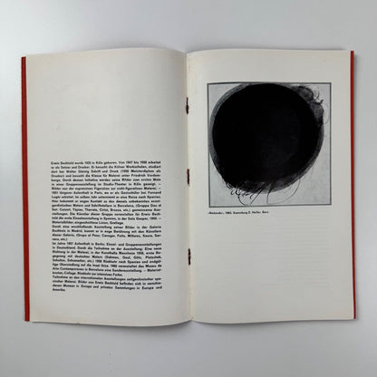 Erwin Bechtold. Gemälde und Graphik 1962-1964 | Kölnischer Kunstverein