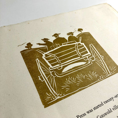 Flyer for the exhibition of The Whittington Press’s books | British Library 1989