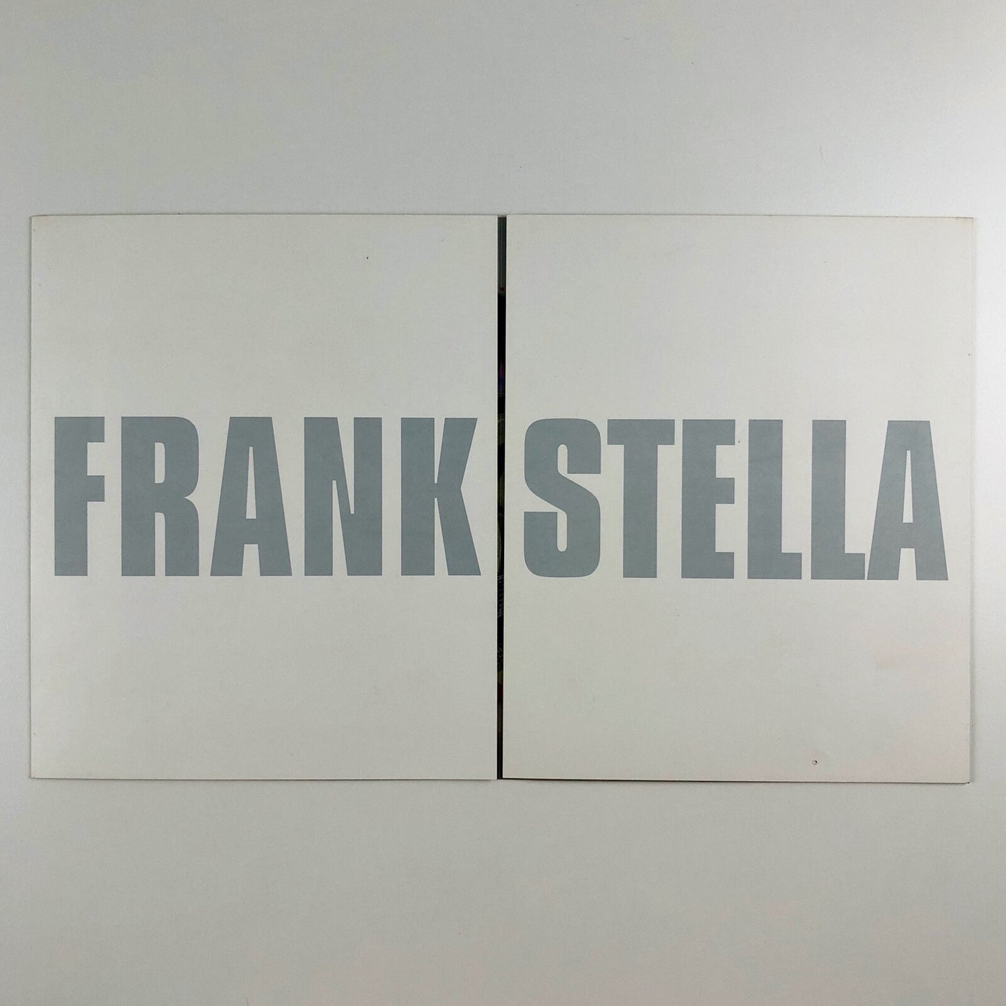 Frank Stella. Die Marquise Von O | Folded card | Bonington Gallery, Norbert Lynton