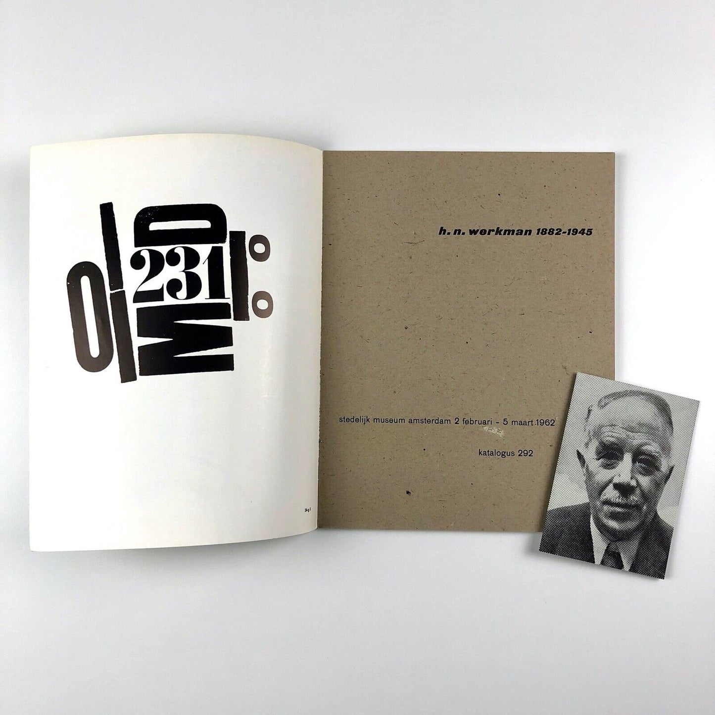 H. N. Werkman 1882–1945 | Stedelijk Museum exhibition catalogue, 1962