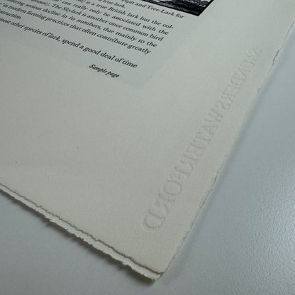 Prospectus for Exaltation of Larks | Of a Feather by Colin See-Paynton | Gregynog Press, 2008