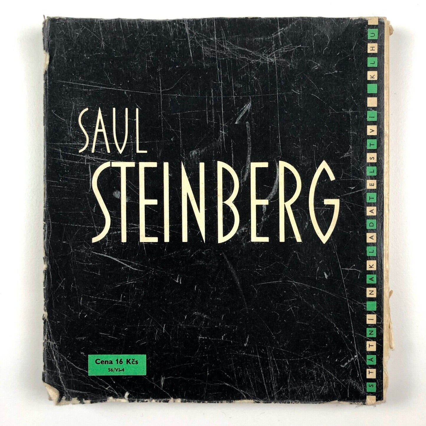 Saul Steinberg cartoonist/illustrator | Úvod napsal Miloš Macourek | Prague 1959
