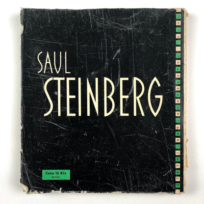 Saul Steinberg cartoonist/illustrator | Úvod napsal Miloš Macourek | Prague 1959