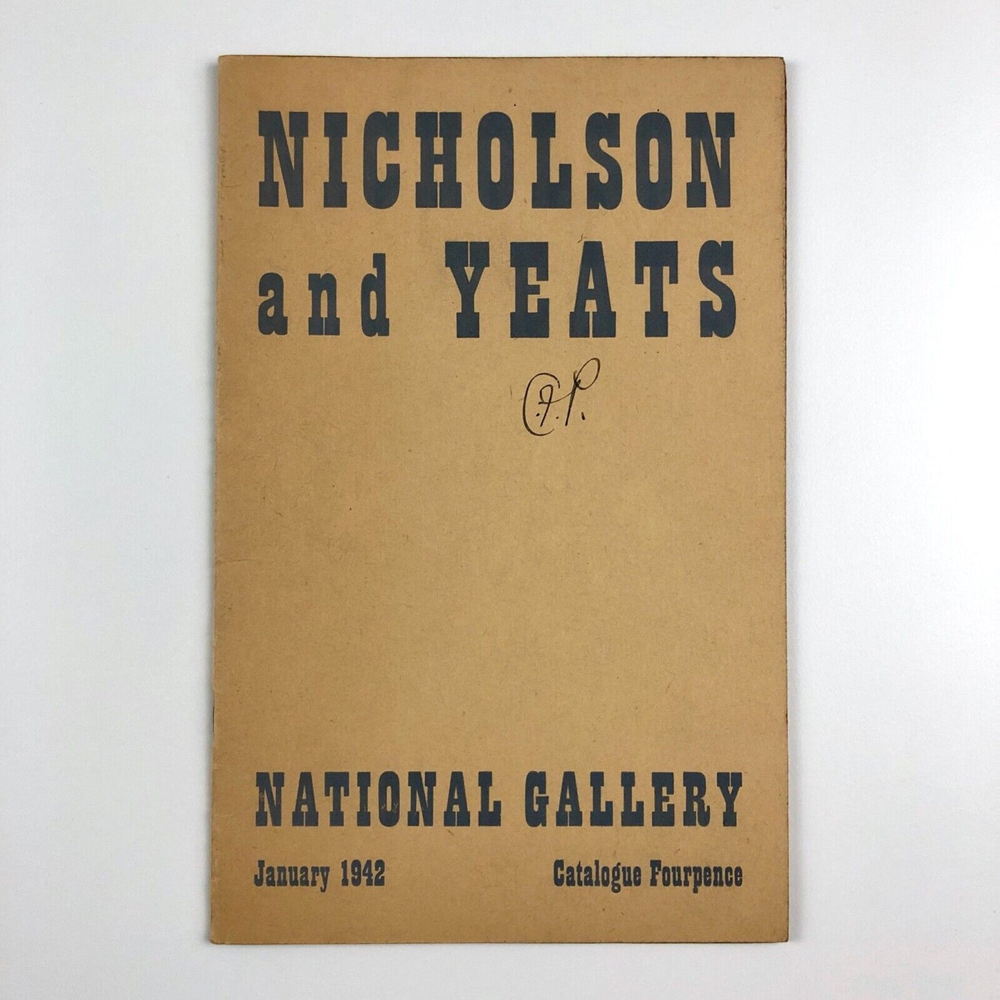Exhibition of Paintings by Sir William Nicholson and Jack B. Yeats | National Gallery, 1942 | introduction Sir Kenneth Clark