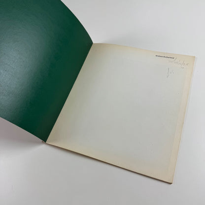 Graham Sutherland A Bestiary | Marlborough May-June 1968 Gordon House typography