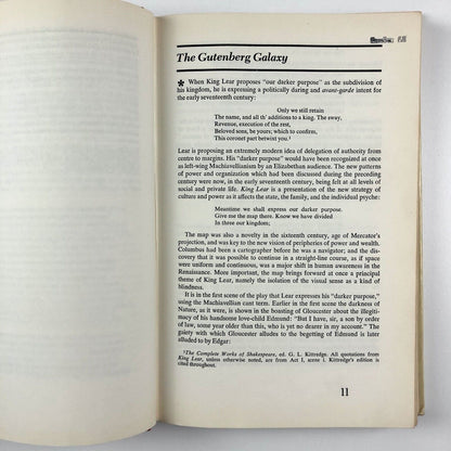 The Gutenberg Galaxy. The Making of Typographic Man | Marshall McLuhan | 1967