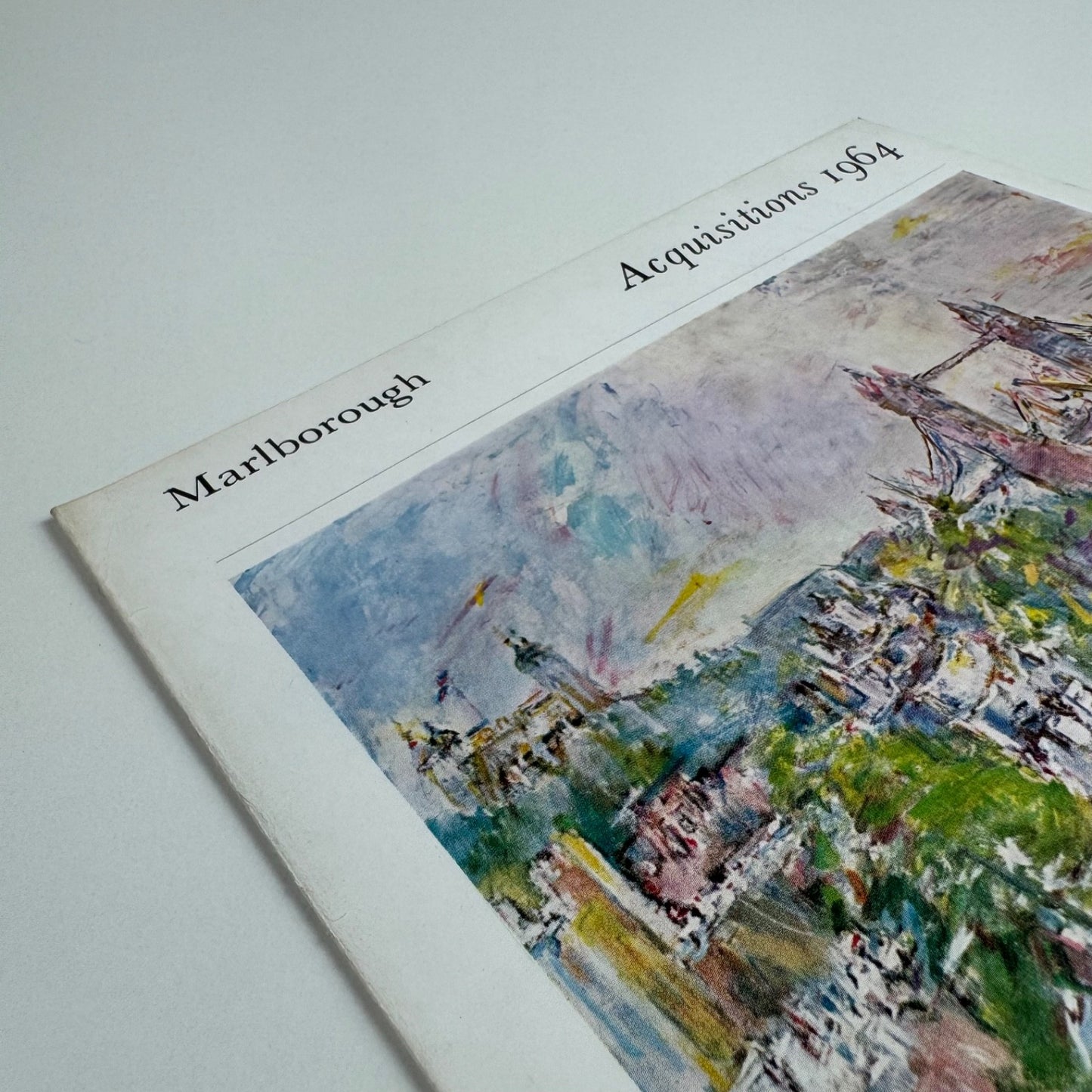 Acquisitions 1964 | Marlborough Fine Art Kokoschka cover