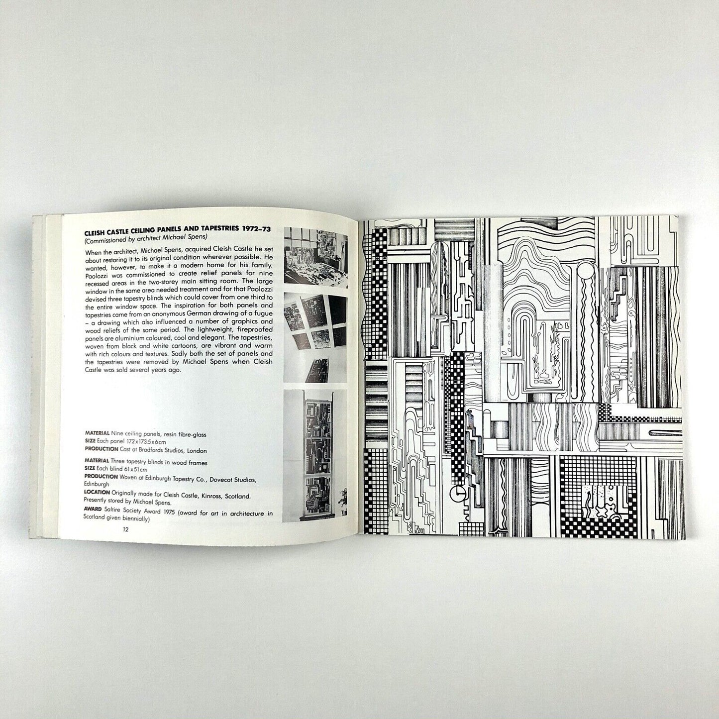 Eduardo Paolozzi. Private Vision - Public Art | Architectural Association, 1984 | introduction by Frank Whitford