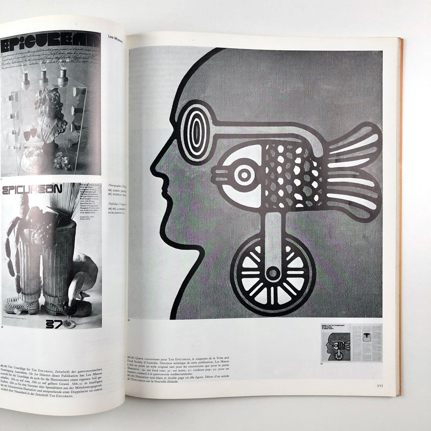 Graphis journal No 174 Vol 30 1974/75. Graphis Press Corp