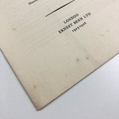 Prospectus of the Julian Editions. Ernest Benn Ltd, London 1925-1926