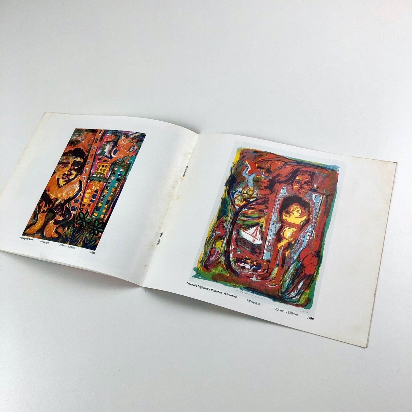 Eleanor Gates – Black Moods, Blue Demons | Bonington Art Gallery, Trent Polytechnic | 1989 catalogue