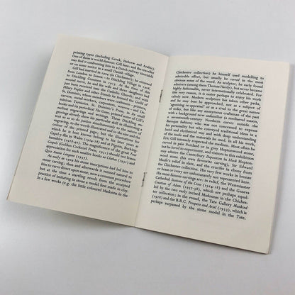 Eric Gill. An Introduction to his Work | Chichester City Museum, 1964