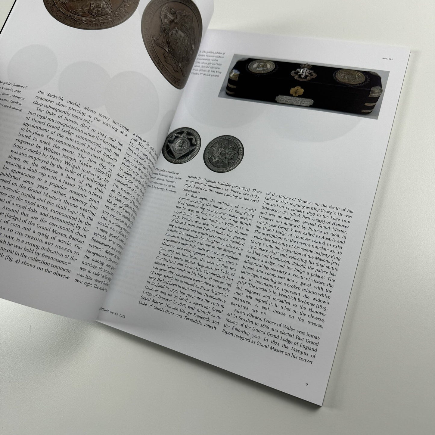 The Medal. British Art Medal Society BAMS journal. Issue No. 83, Autumn 2023