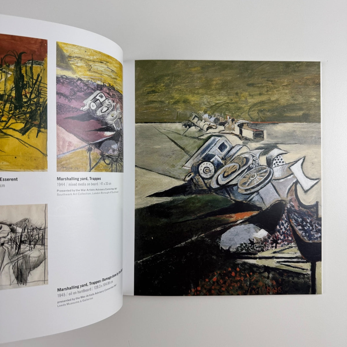 Graham Sutherland From Darkness into Light. Mining, metal & machines Penlee 2013