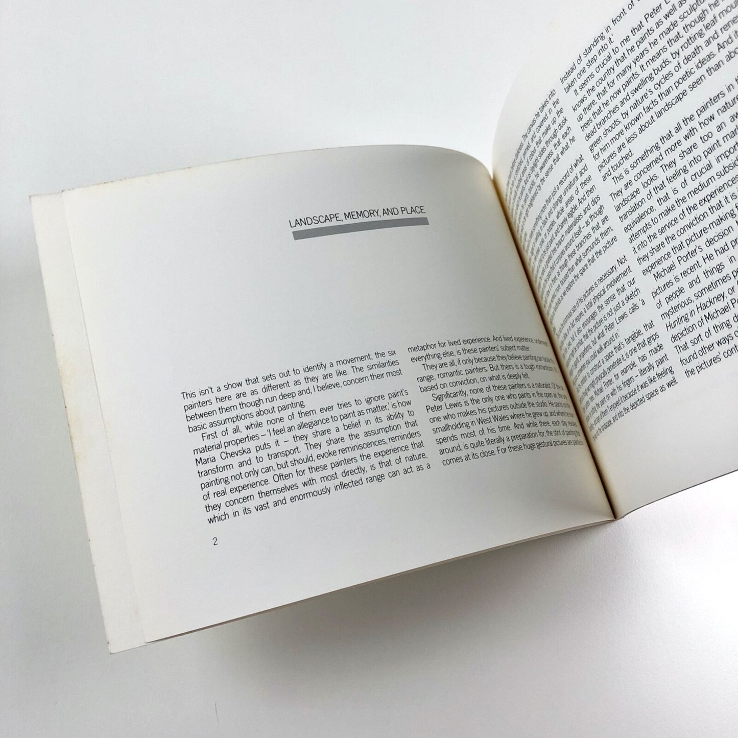 Landscape, Memory and Desire | Serpentine Galleries 1984/5 Andrew Mansfield et al