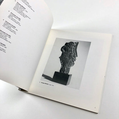 Sculpture – Waddington Galleries exhibition catalogue, 1982 | Calder, Miro, Flanagan, Frink et al