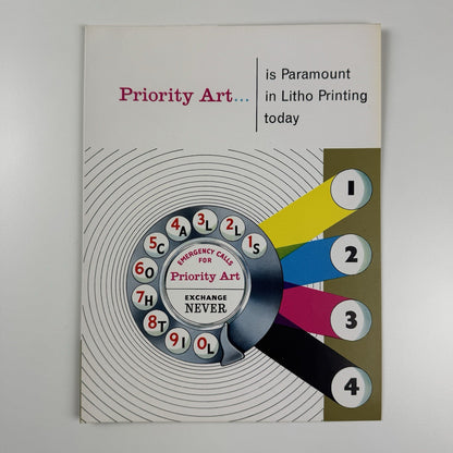 Promotional leaflet – Priority Art paper | The Inveresk Paper Co, undated