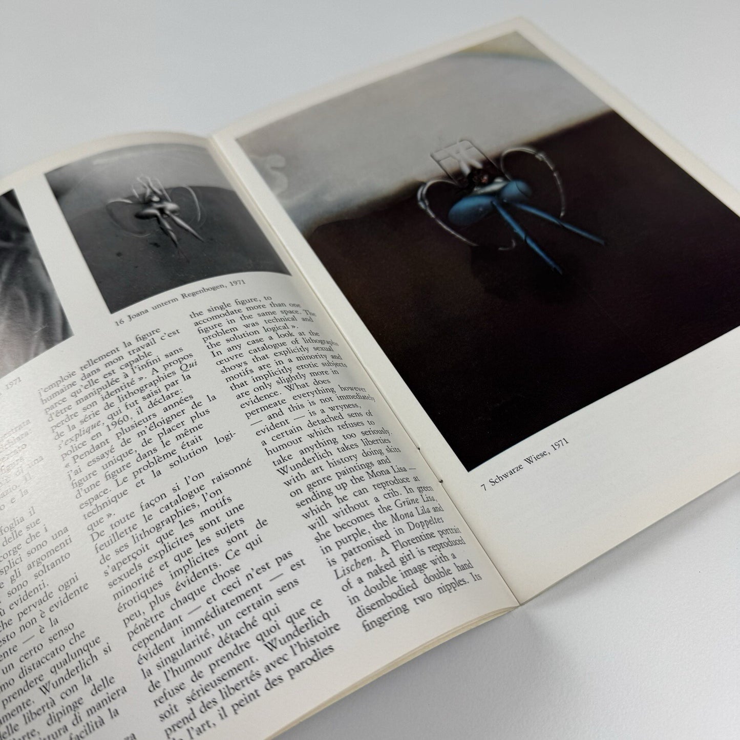Paul Wunderlich | Galleria Schwarz, Milan exhibition catalogue, 1972