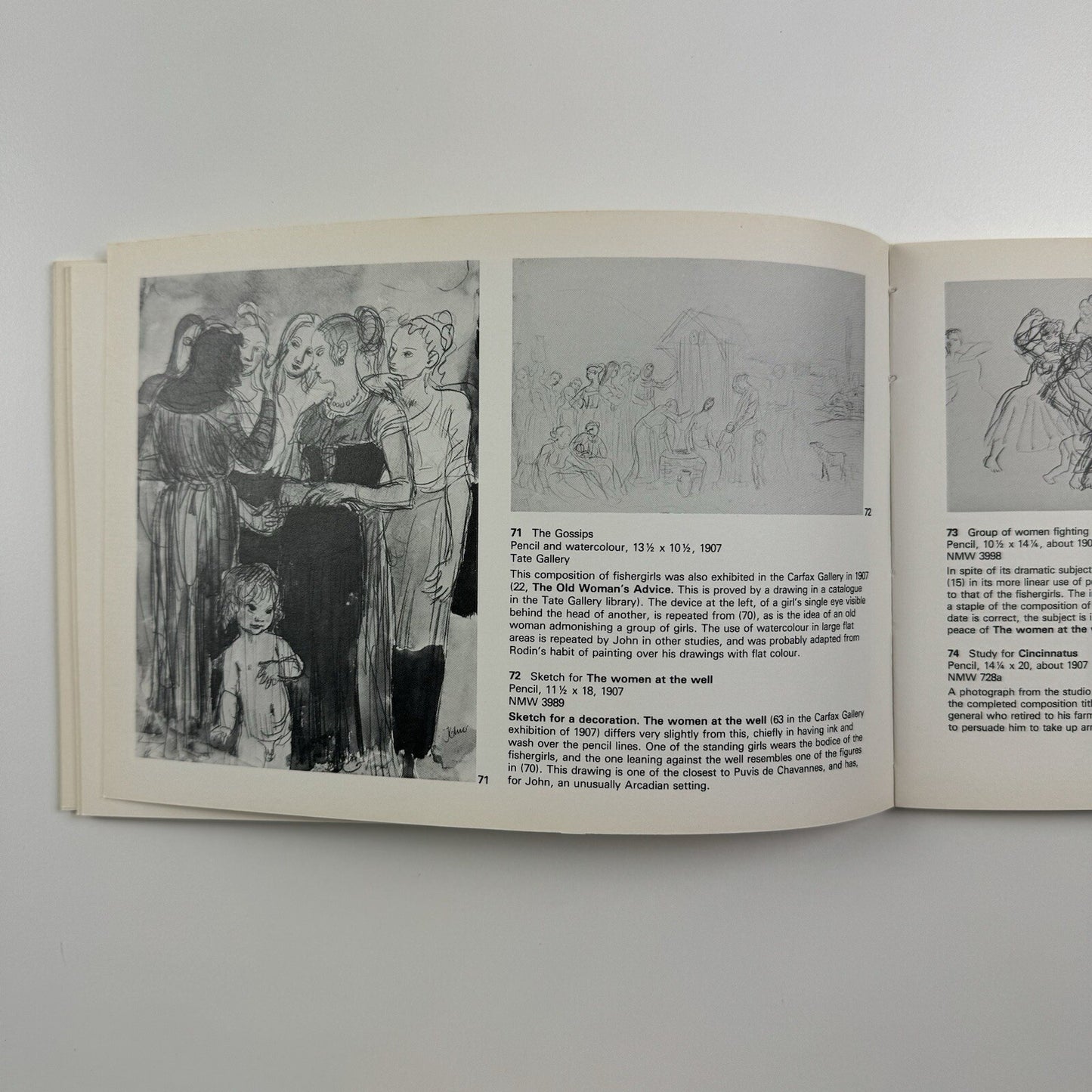 Augustus John: Studies for Compositions – Centenary | National Museum Wales 1978