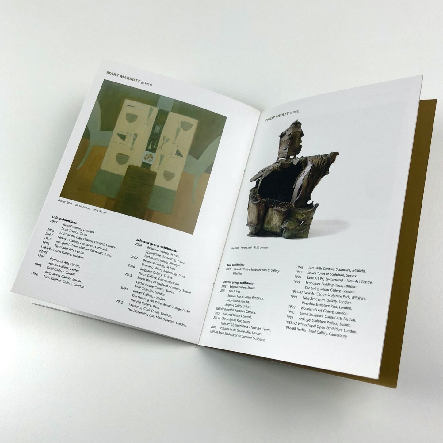 Six of one and half a dozen of the other group exhibition | Belgrave Gallery catalogue, 2008