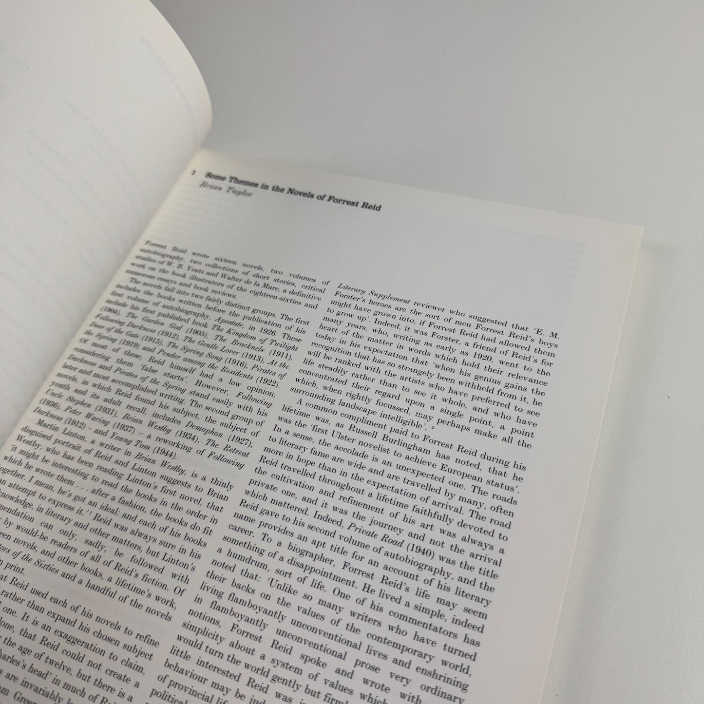 Retrospective Adventures. Forrest Reid: Author and Collector | Ashmolean Museum/Scolar Press, 1998