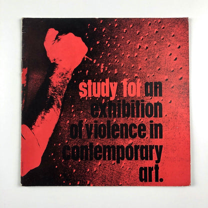 Study for an Exhibition of Violence in Contemporary Art | ICA London, 1964
