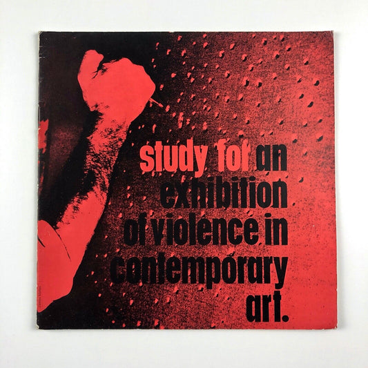 Study for an Exhibition of Violence in Contemporary Art | ICA London, 1964