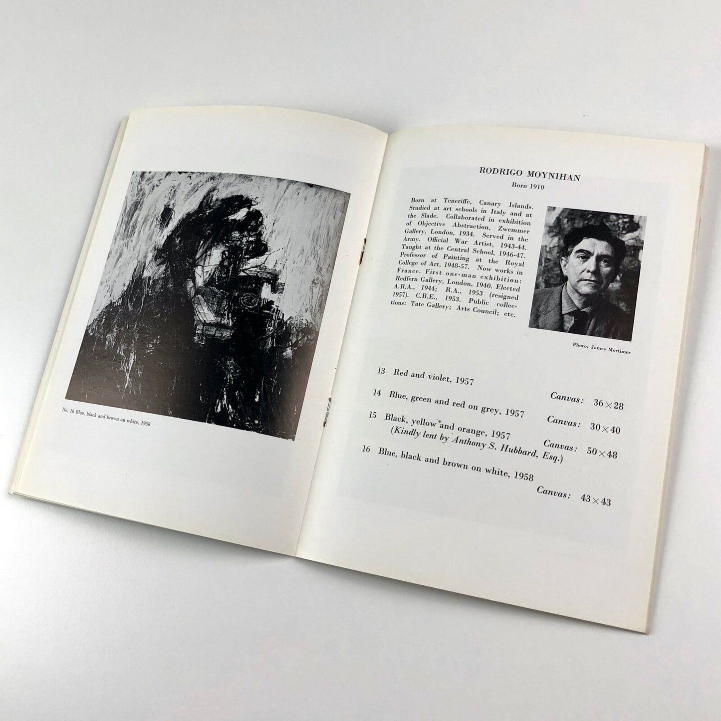 Critics Choice David Sylvester Works by Living British Artists | Arthur Tooth catalogue, 1958