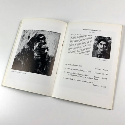 Critics Choice David Sylvester Works by Living British Artists | Arthur Tooth catalogue, 1958