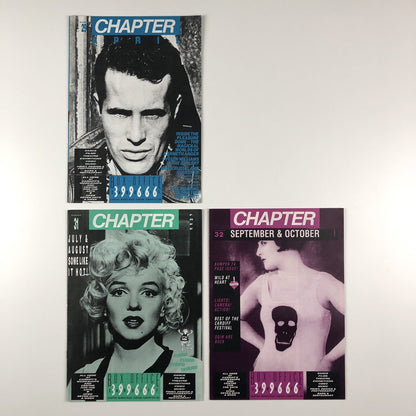 Chapter (Cardiff) free magazine Issues 1 to 35 (please note, issue 30 missing)