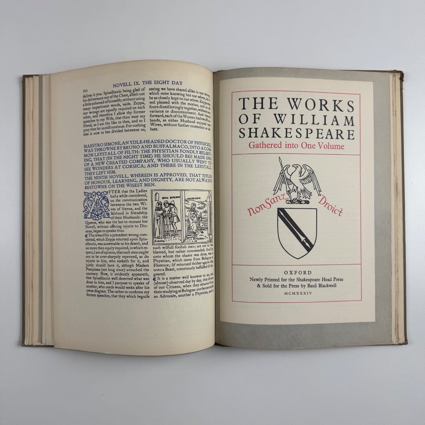 B.H. Newdigate. Scholar Printer by Joseph Thorp | Basil Blackwell, 1950