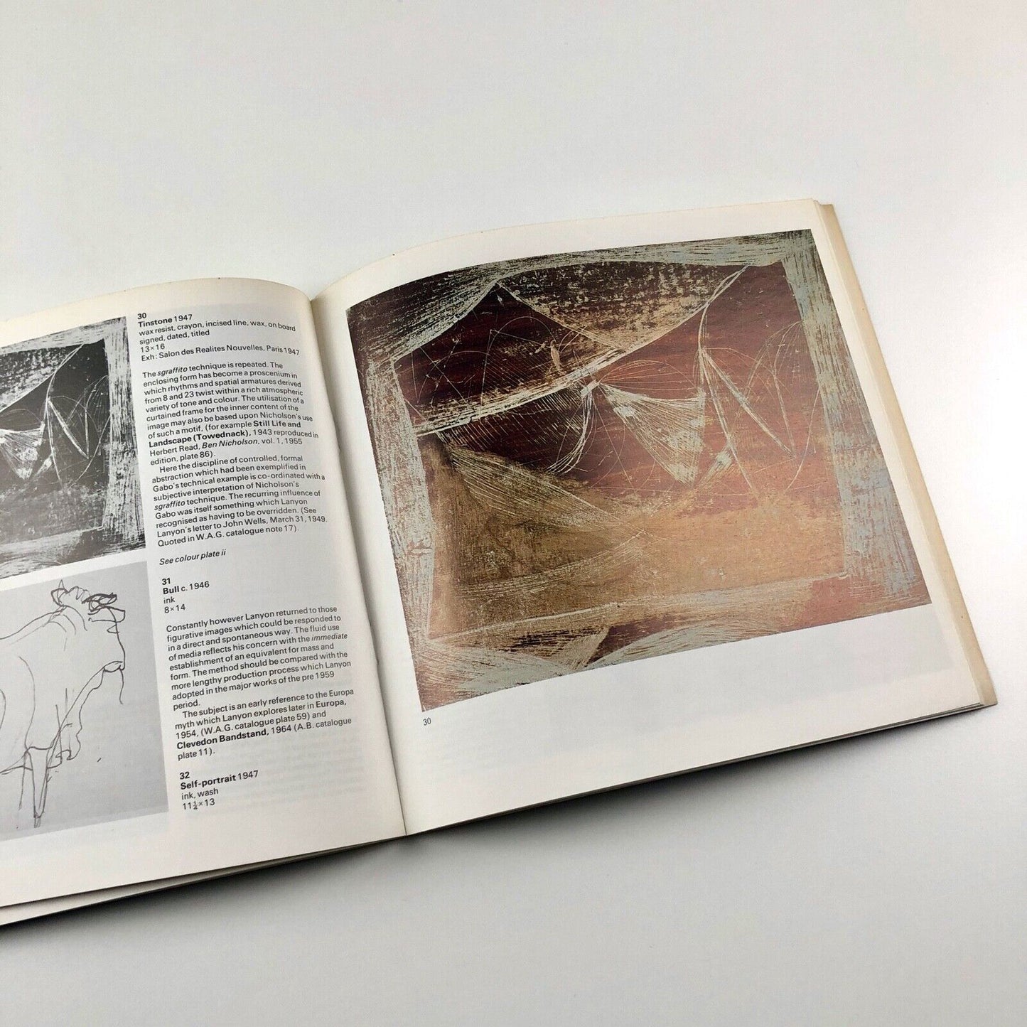 Peter Lanyon Drawings & Graphic Work City | exhibition catalogue Museum & Art Gallery, Stoke on Trent, 1981
