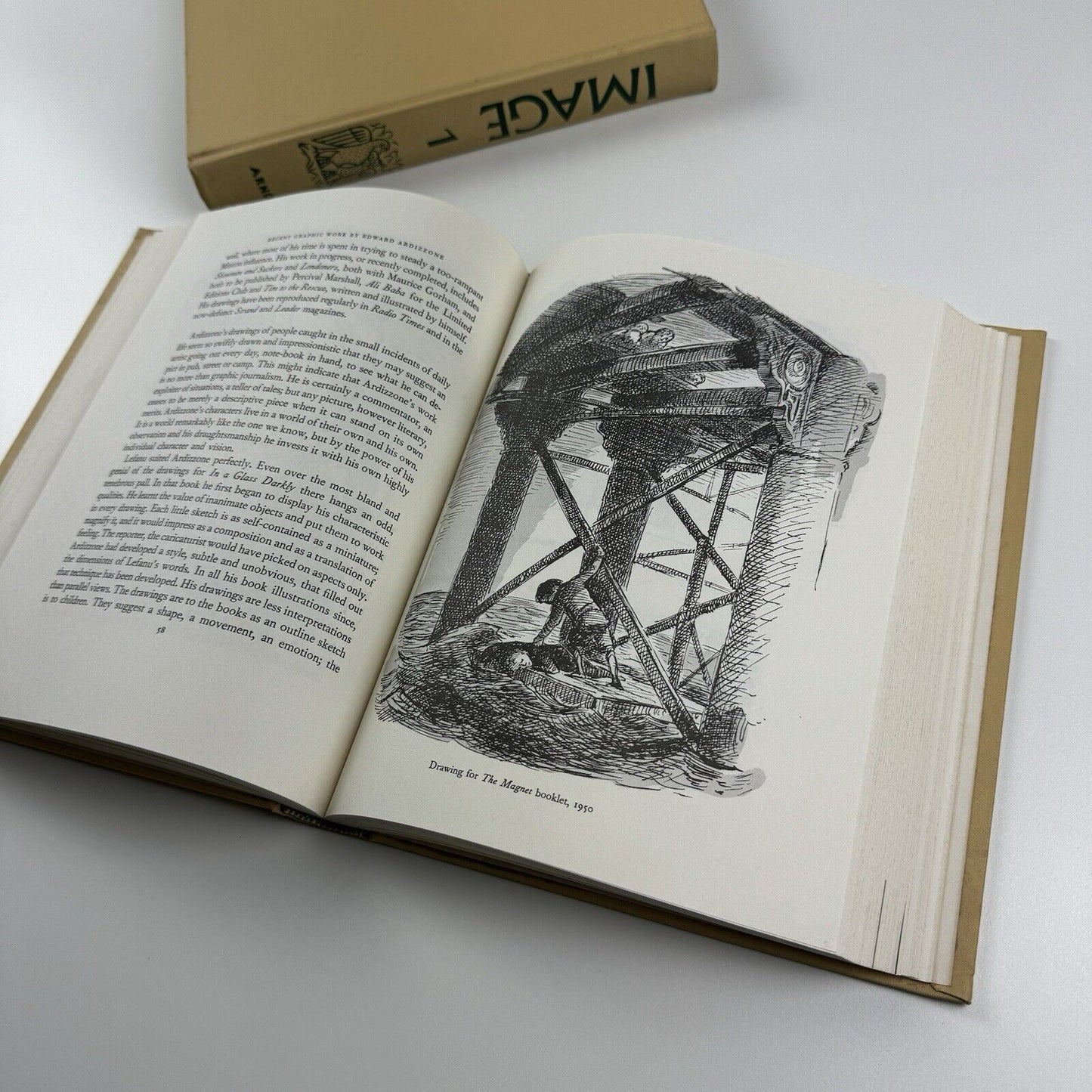 Image. A quarterly of the visual arts edited Robert Harling | Arno Press, New York, 2 vols 1975 facsimile edition in black and white only