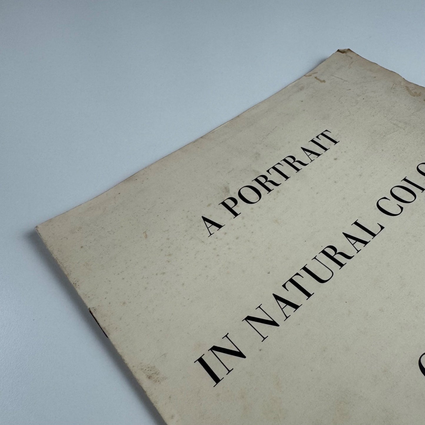 Leaflet A portrait in Natural Colour of the Nonesuch Dickens Nonesuch Press 1937