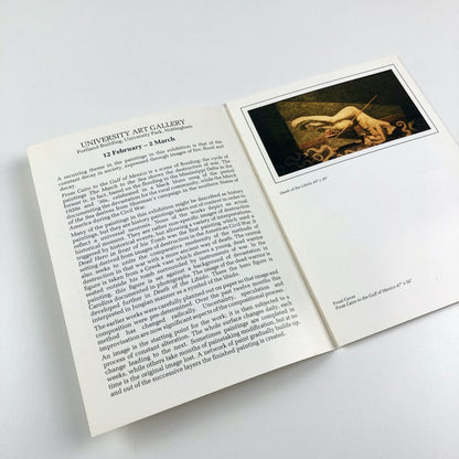 Derek Hampson – Paintings and Drawings | Nottingham University Art Gallery, leaflet and price list | Late 1980s