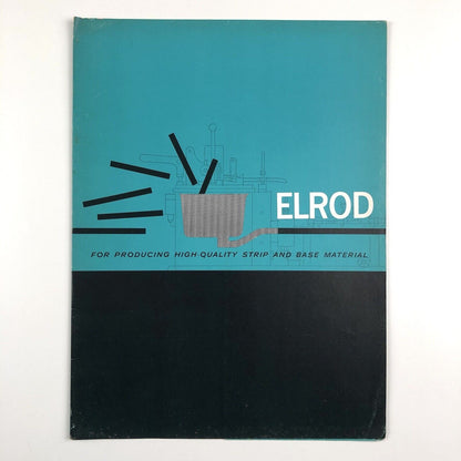 Elrod printing machine leaflet | Ludlow Typograph Company Chicago, undated