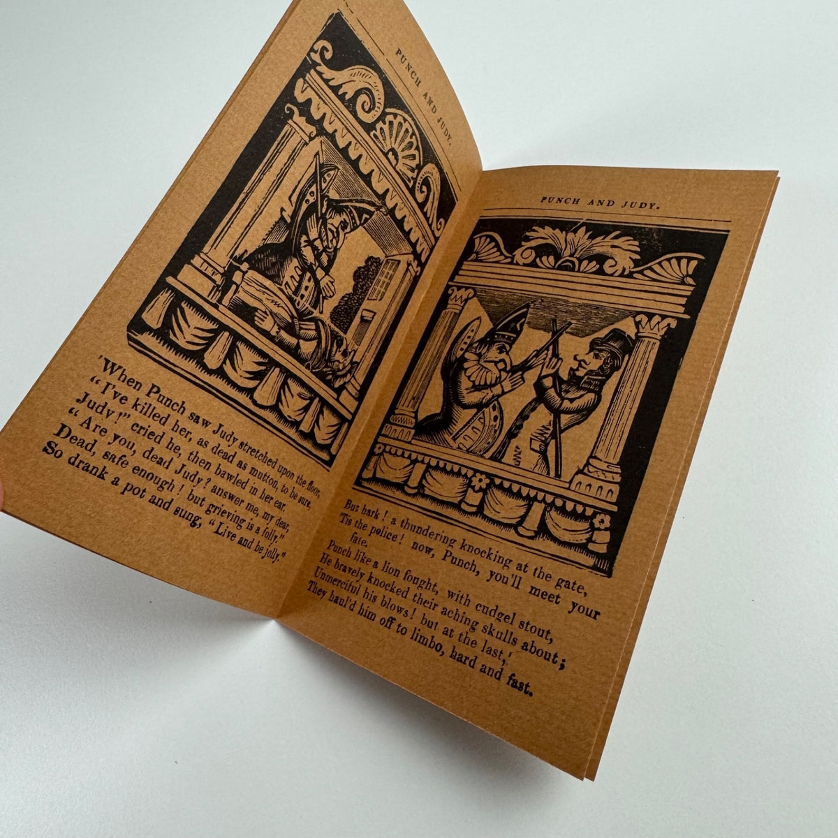 Punch and Judy. The Broadsheet King | John Foreman’s press, undated c.1980