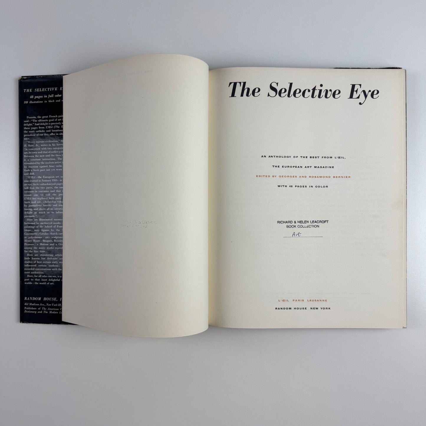 The Selective Eye edited by Georges and Rosamond Bernier | Random House, 1955
