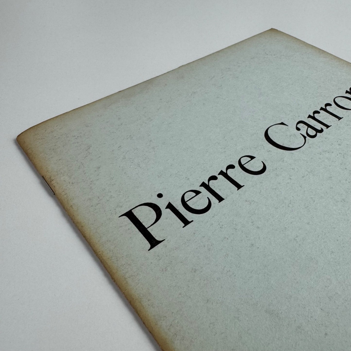 Pierre Carron. First London exhibition of paintings | Crane Kalman Gallery, 1961