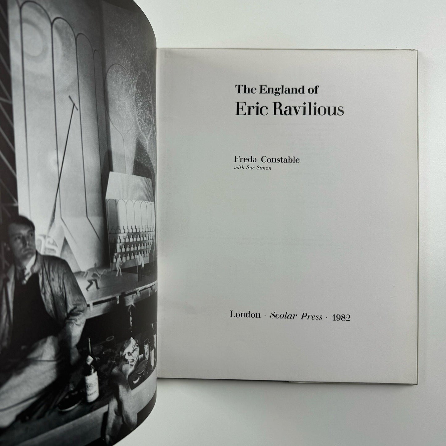The England of Eric Ravilious by Freda Constable, Sue Simon | Scolar Press, 1982