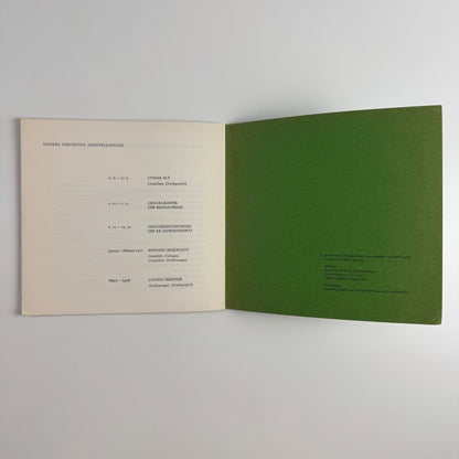 Wifredo Lam. Oelbilder Zeichnungen druckgraphik Frankfurter Kunstkabinett 1969