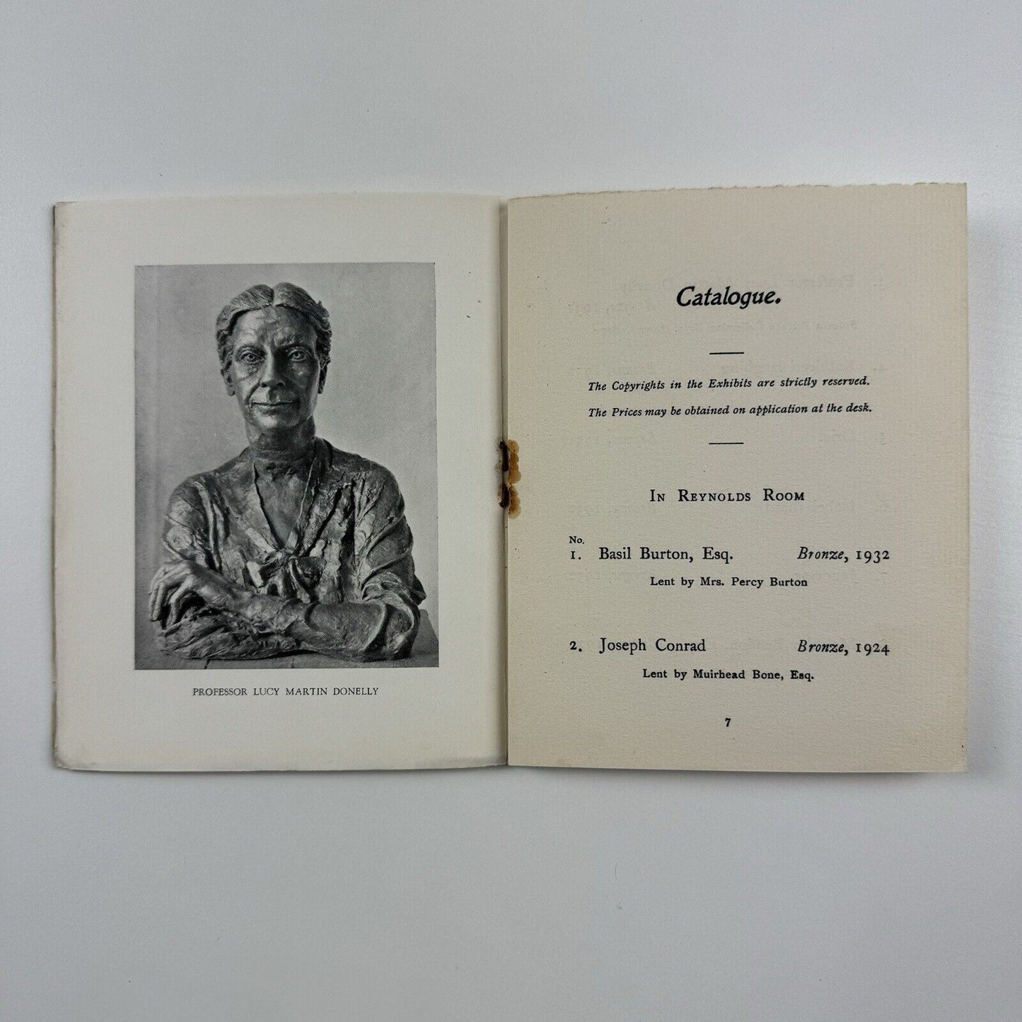 Jacob Epstein | The Leicester Galleries exhibition catalogue | Ernest Brown & Phillips, May 1933